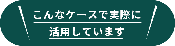 こんなケースで実際に活用しています。